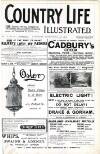 Country Life Saturday 24 September 1898 Page 1