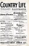 Country Life Saturday 11 November 1899 Page 1
