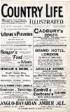 Country Life Saturday 25 November 1899 Page 1