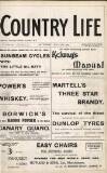 Country Life Saturday 24 May 1902 Page 1