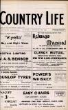 Country Life Saturday 08 November 1902 Page 1