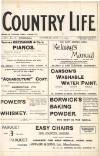 Country Life Saturday 18 July 1903 Page 1