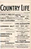 Country Life Saturday 06 February 1909 Page 1