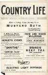 Country Life Saturday 14 January 1911 Page 1
