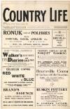Country Life Saturday 02 January 1915 Page 1