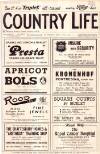Country Life Saturday 11 July 1936 Page 1