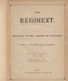 The Regiment Saturday 01 April 1899 Page 1