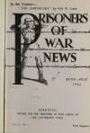 Prisoners of War News Sunday 01 June 1941 Page 1